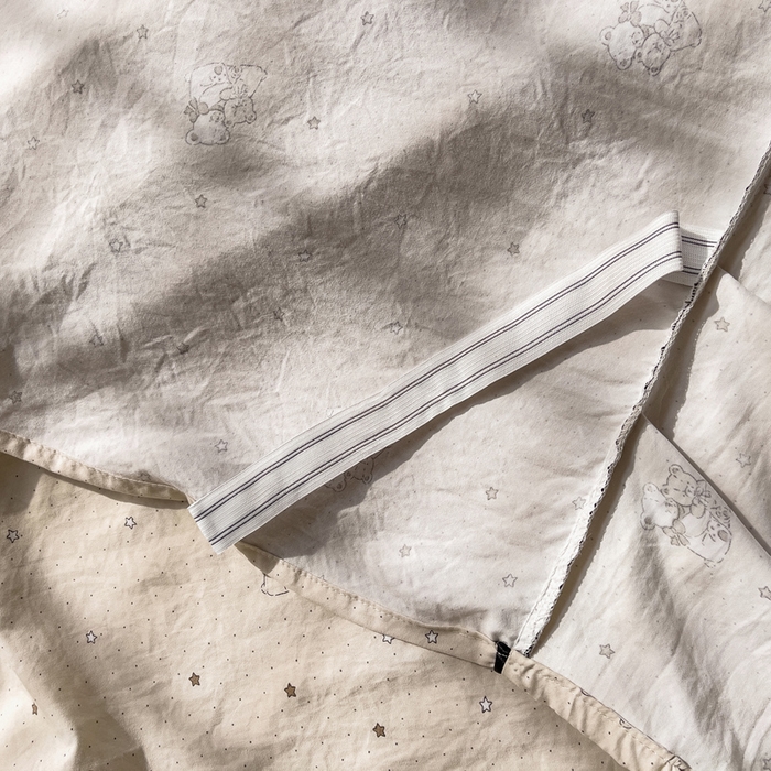 91家纺网 家纺一手货源 找家纺 优家居工厂店 2026新款精仿棉床裙三件套水洗棉韩版公主风花边床裙直播外贸定制 星星熊