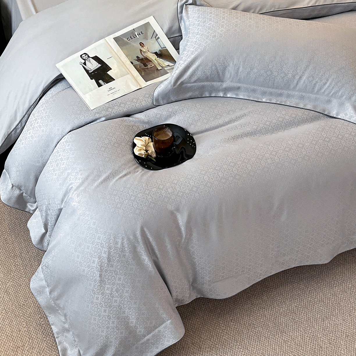 91家纺网 家纺一手货源 找家纺 （总）置顶家纺 2026新款运吉亲肤提花麻绳系列四件套