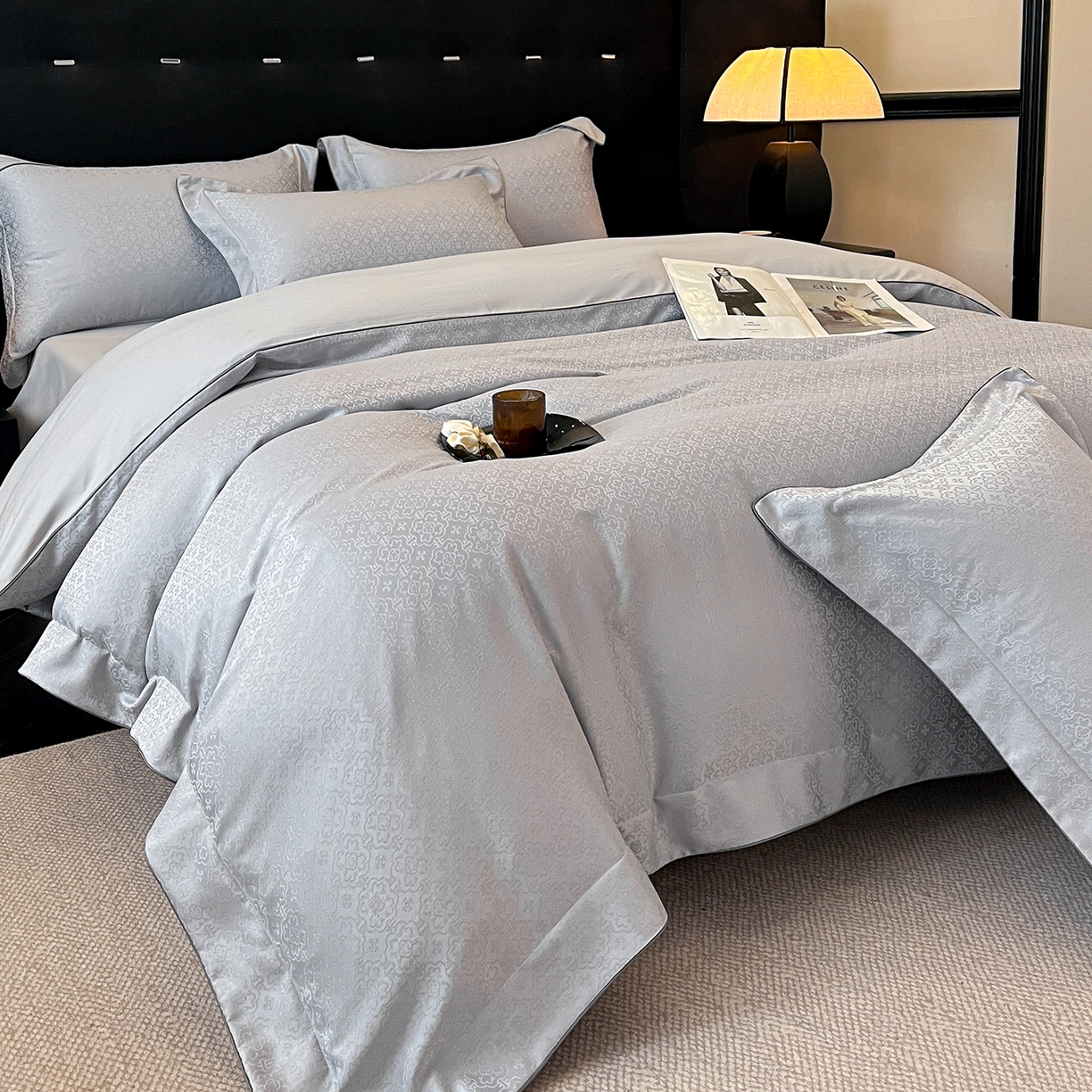 91家纺网 家纺一手货源 找家纺 （总）置顶家纺 2026新款运吉亲肤提花麻绳系列四件套