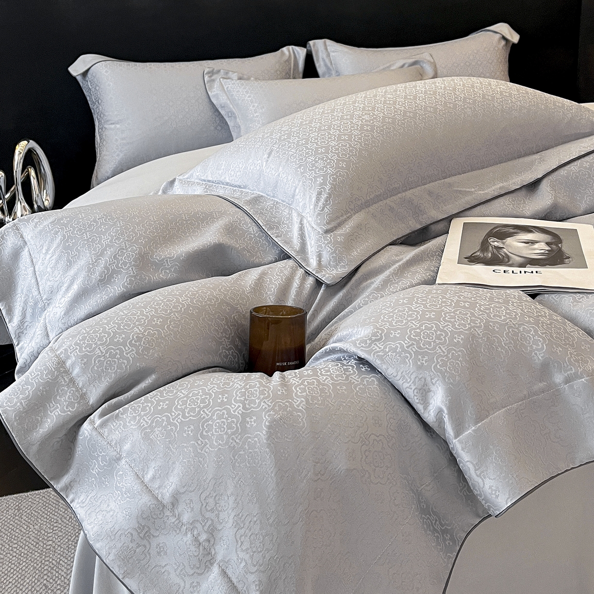 91家纺网 家纺一手货源 找家纺 （总）置顶家纺 2026新款运吉亲肤提花麻绳系列四件套