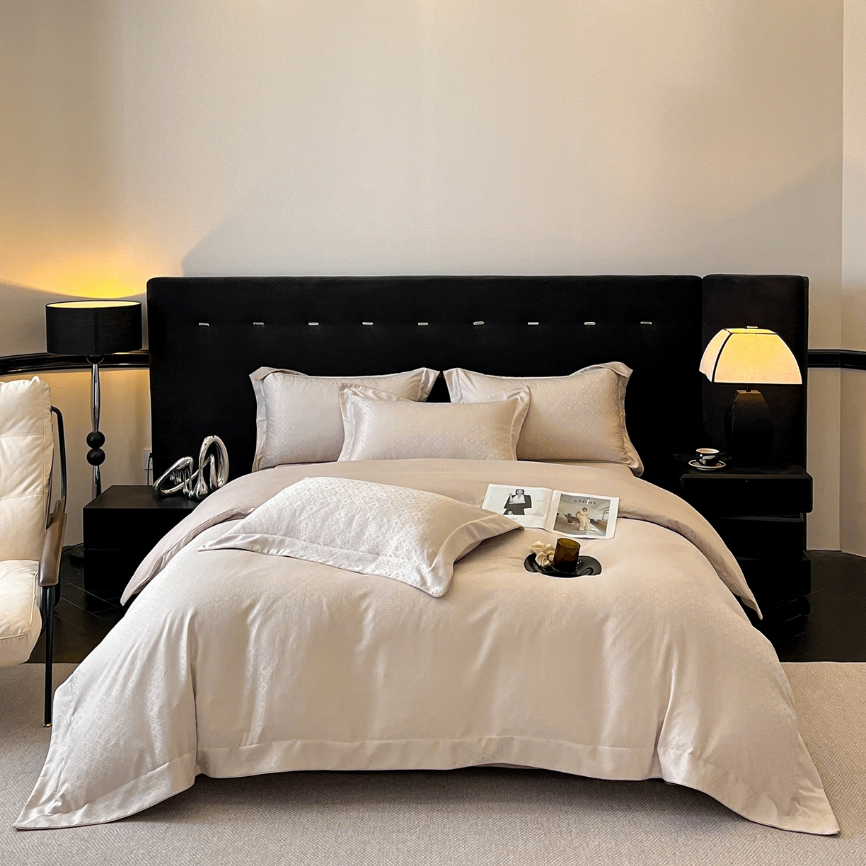 91家纺网 家纺一手货源 找家纺 （总）置顶家纺 2026新款运吉亲肤提花麻绳系列四件套