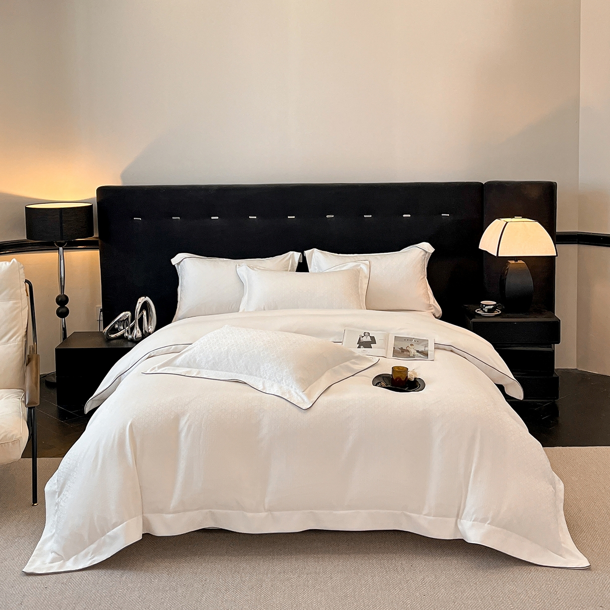 91家纺网 家纺一手货源 找家纺 （总）置顶家纺 2026新款运吉亲肤提花麻绳系列四件套