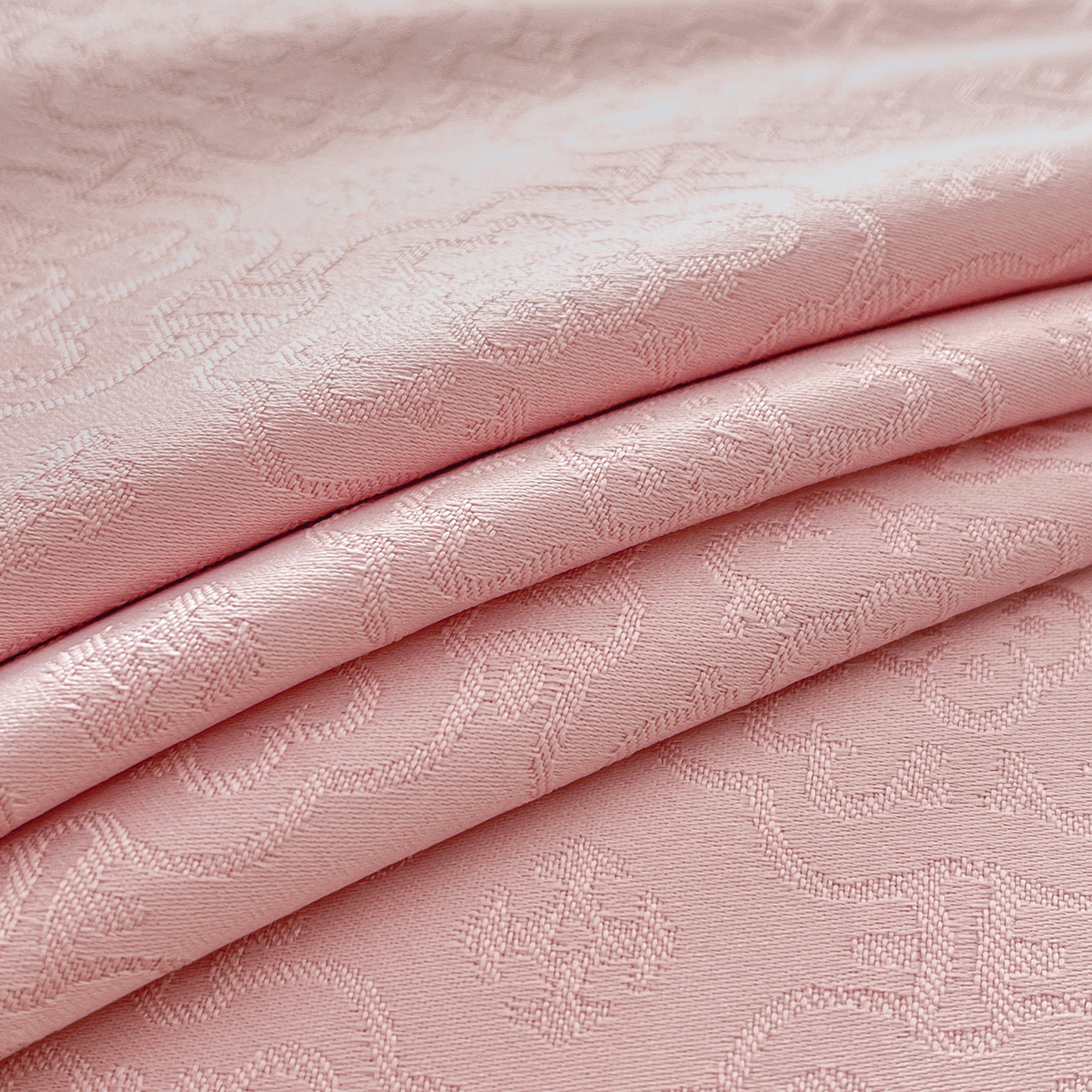 91家纺网 家纺一手货源 找家纺 置顶家纺 2026新款运吉亲肤提花麻绳系列四件套 运吉-浅豆沙