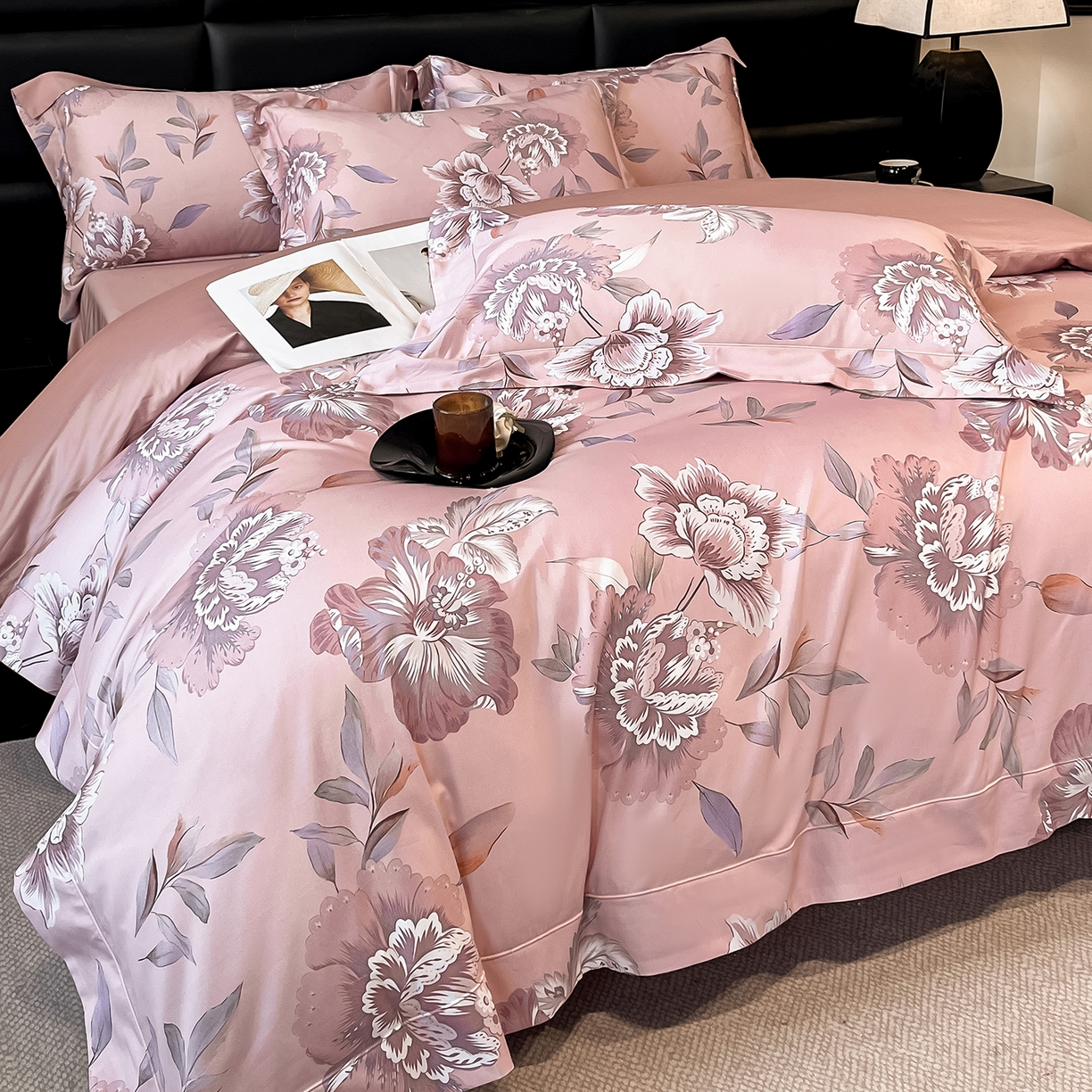 91家纺网 家纺一手货源 找家纺 置顶家纺 2026新款数码印花 素绮