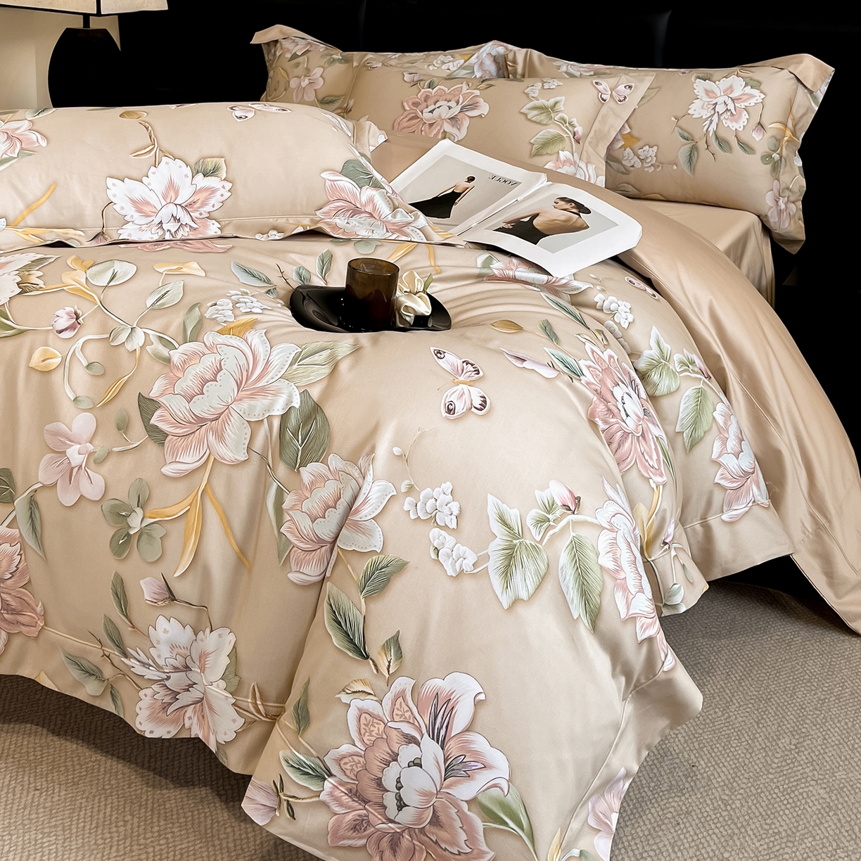 91家纺网 家纺一手货源 找家纺 置顶家纺 2026新款数码印花 溪枫