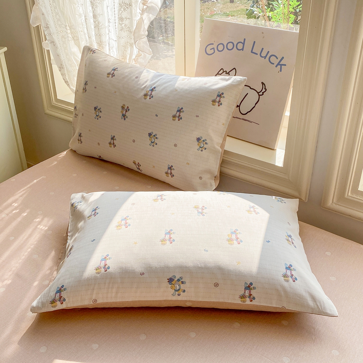 91家纺网 家纺一手货源 找家纺 黑马家居 2026新款13070全棉印花小清新卡通花卉单品被套系列 马上有钱