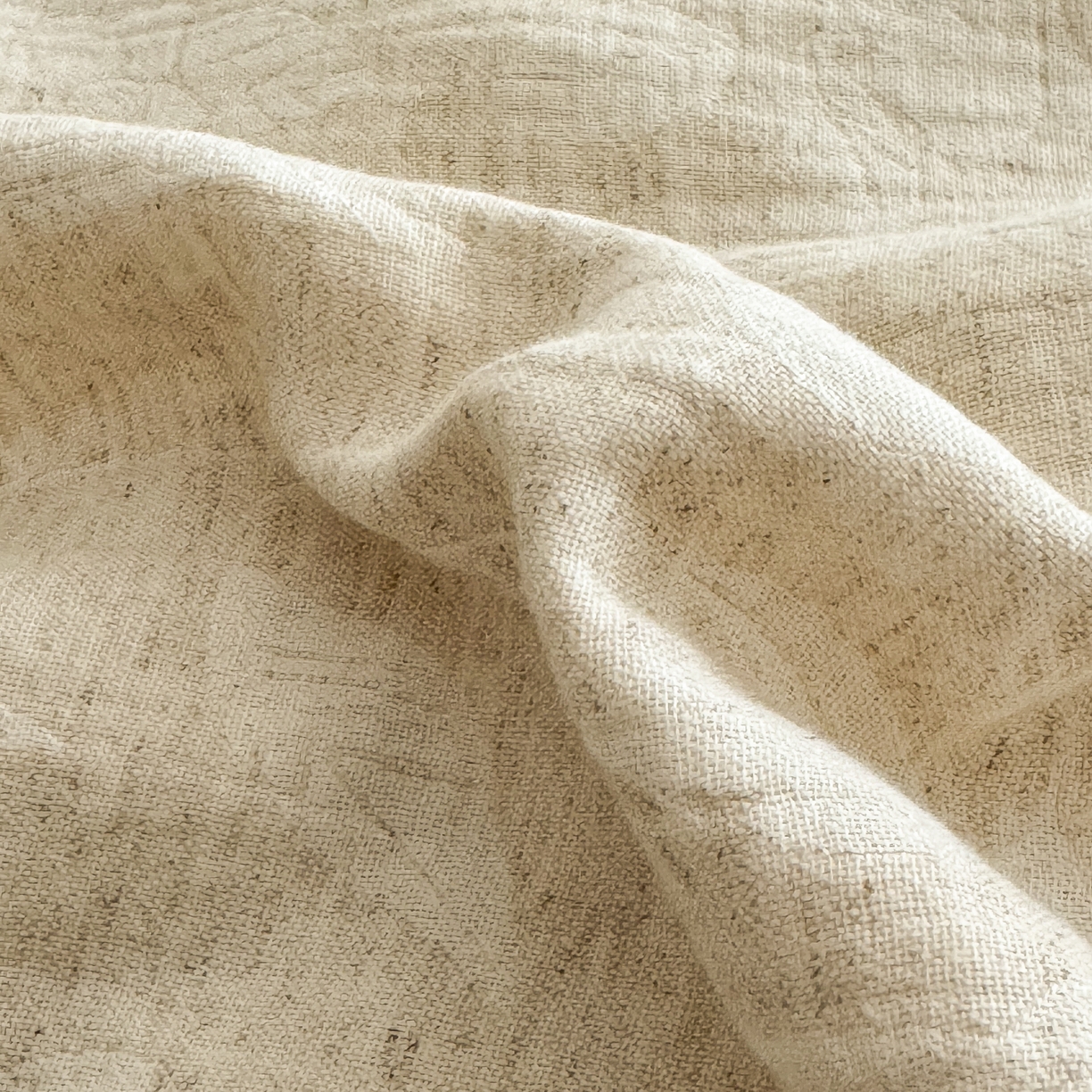 91家纺网 家纺一手货源 找家纺 （总）KA家纺 2026春夏新品色织提花棉麻四件套  织带款