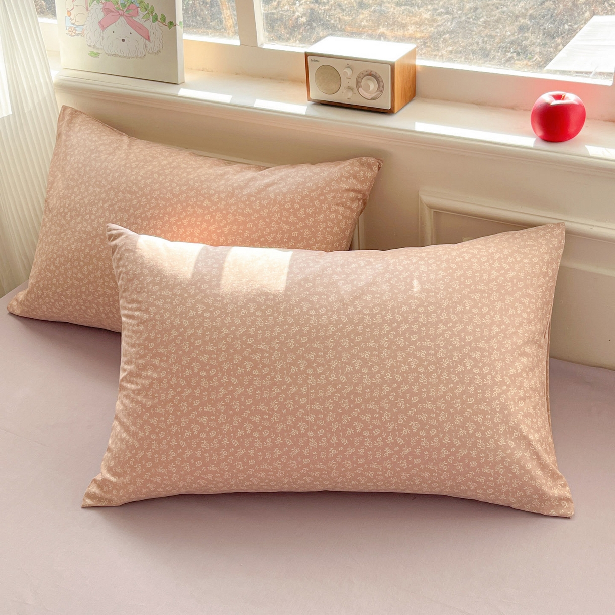 91家纺网 家纺一手货源 找家纺 柠馨 2026新款13372全棉纯棉印花四件套-薇丽 薇丽-彼岸-粉