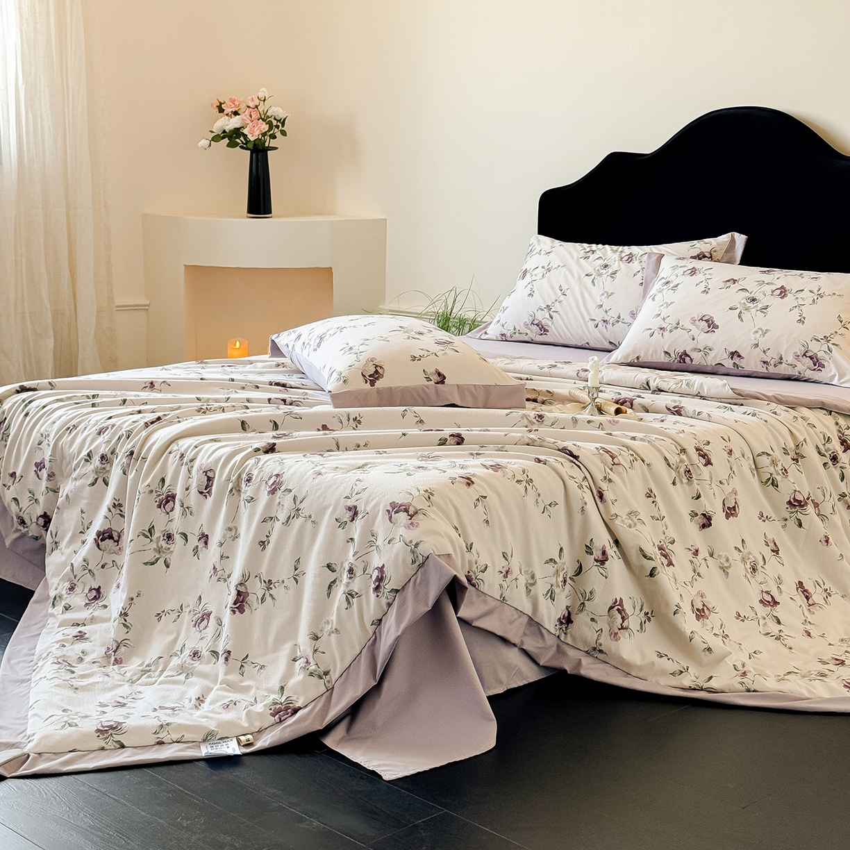 91家纺网 家纺一手货源 找家纺 （总）迷尚家居 2026新款冰丝柔夏被四件套