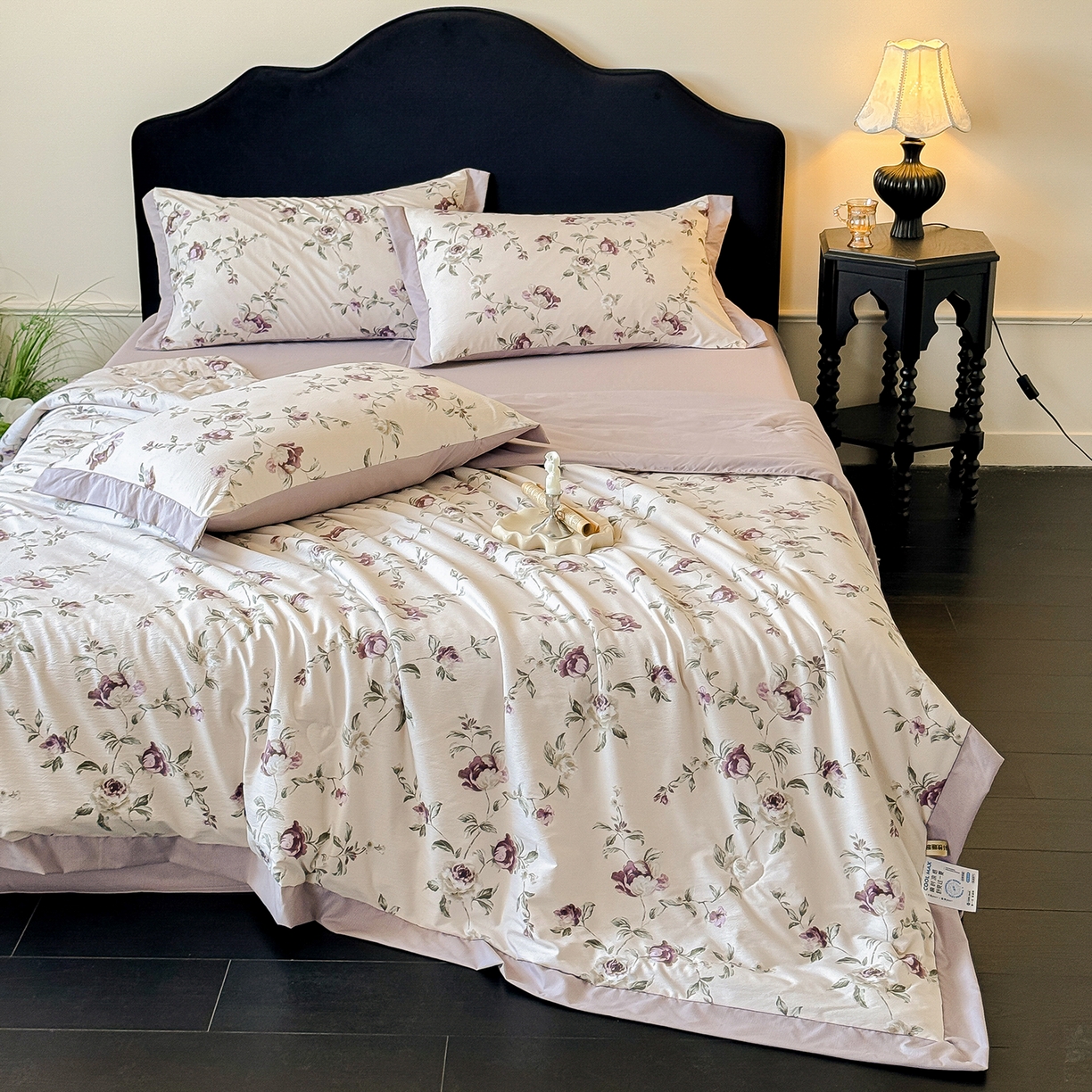 91家纺网 家纺一手货源 找家纺 （总）迷尚家居 2026新款冰丝柔夏被四件套