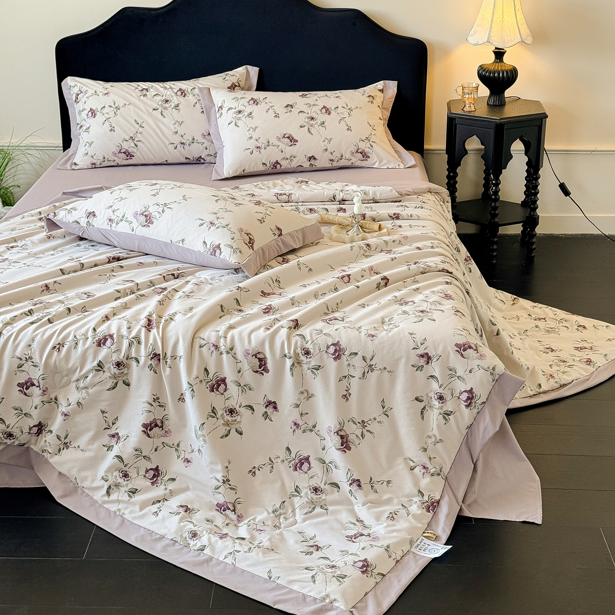 91家纺网 家纺一手货源 找家纺 （总）迷尚家居 2026新款冰丝柔夏被四件套