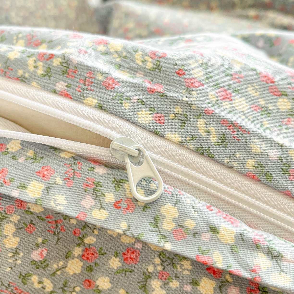 91家纺网 家纺一手货源 找家纺 柠馨 2026新款13372全棉纯棉印花四件套-薇丽 薇丽-沧澜