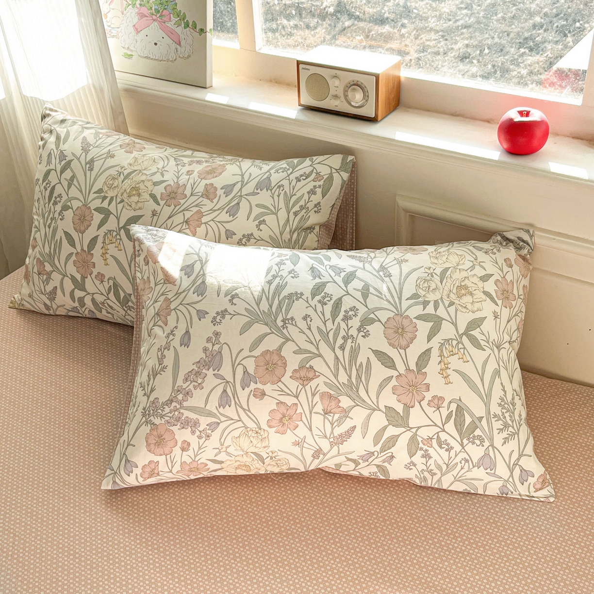 91家纺网 家纺一手货源 找家纺 柠馨 2026新款13372全棉纯棉印花四件套-薇丽 薇丽-春娆