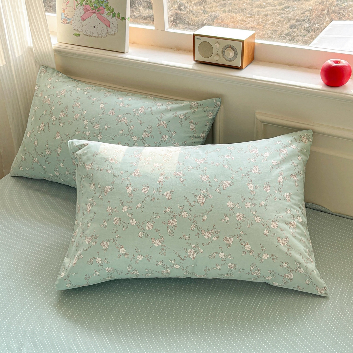 91家纺网 家纺一手货源 找家纺 柠馨 2026新款13372全棉纯棉印花四件套-薇丽 薇丽-清曲