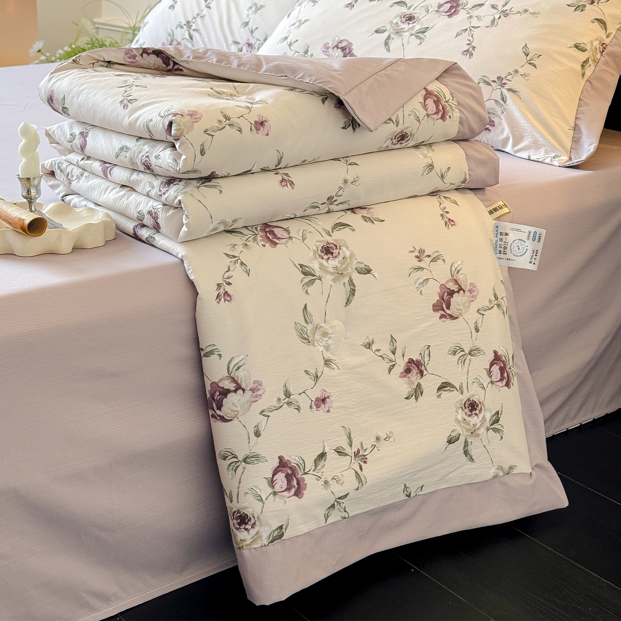 91家纺网 家纺一手货源 找家纺 （总）迷尚家居 2026新款冰丝柔夏被四件套