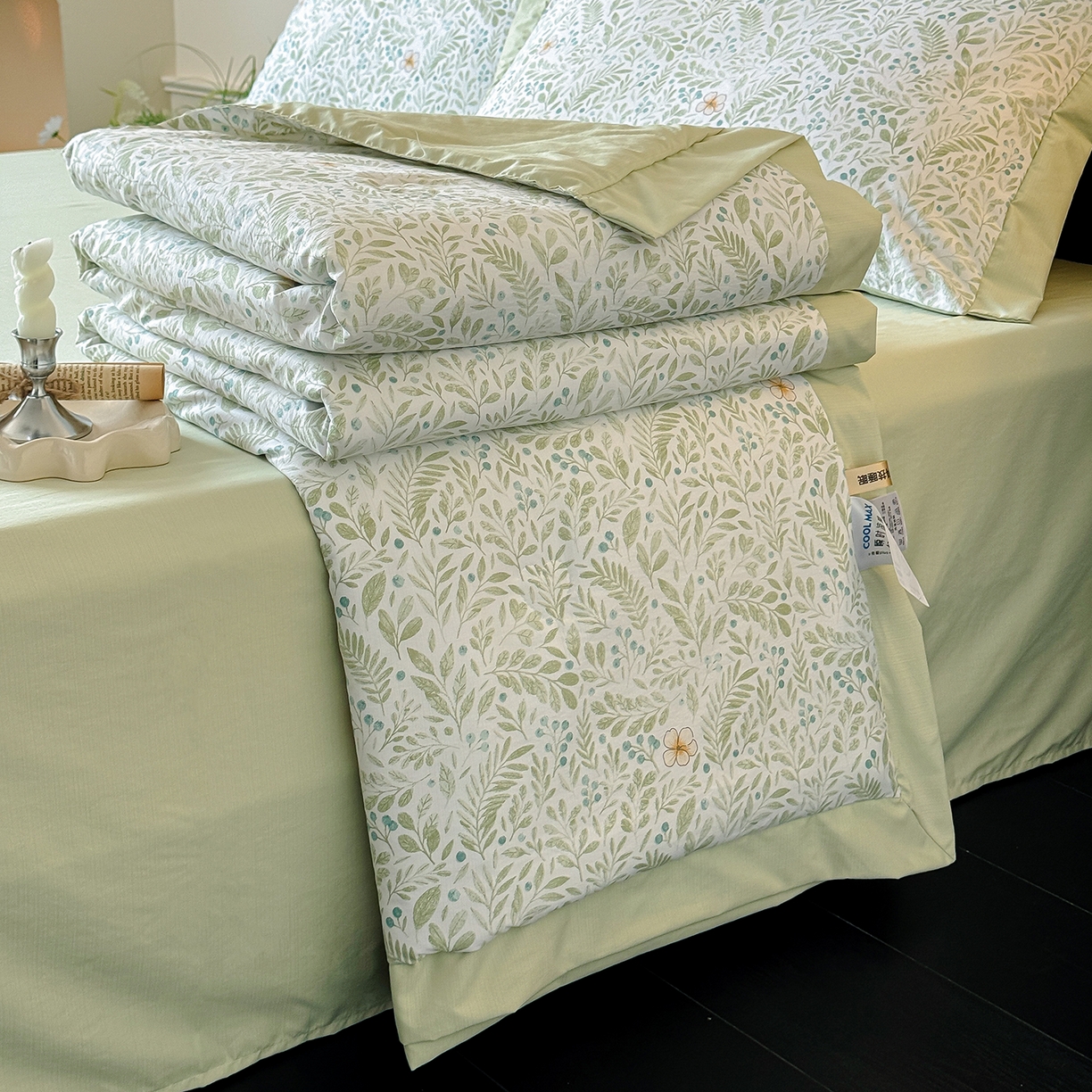 91家纺网 家纺一手货源 找家纺 （总）迷尚家居 2026新款冰丝柔夏被四件套