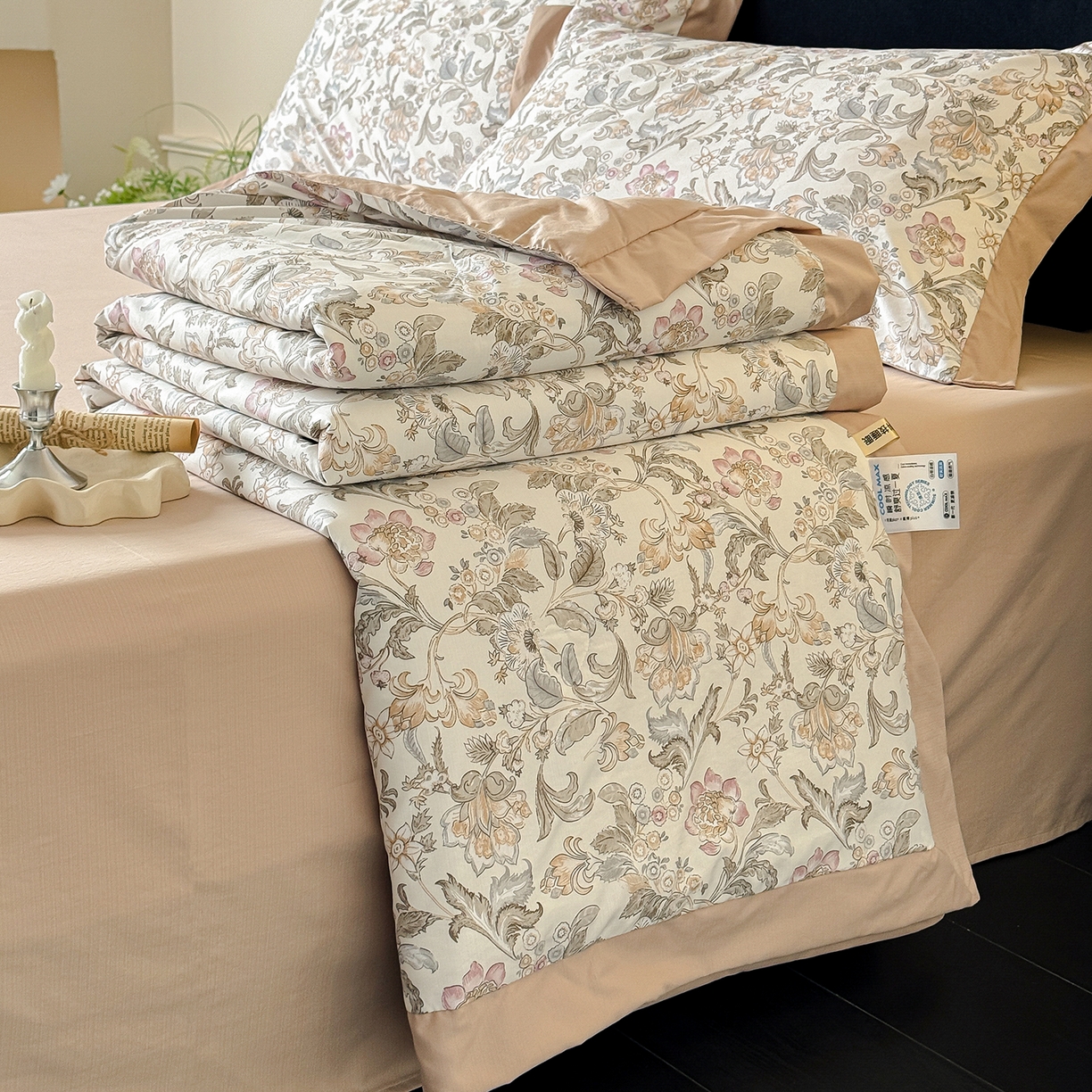 91家纺网 家纺一手货源 找家纺 （总）迷尚家居 2026新款冰丝柔夏被四件套