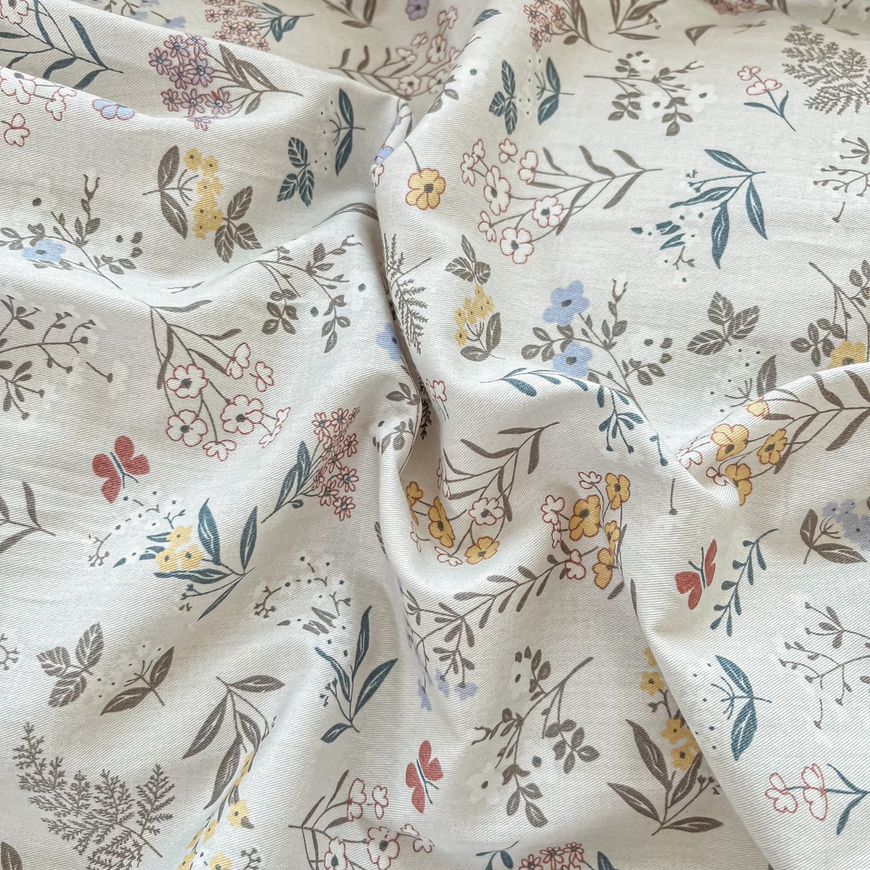 91家纺网 家纺一手货源 找家纺 柠馨 2026新款13372全棉纯棉印花四件套-薇丽 薇丽-雪霁新