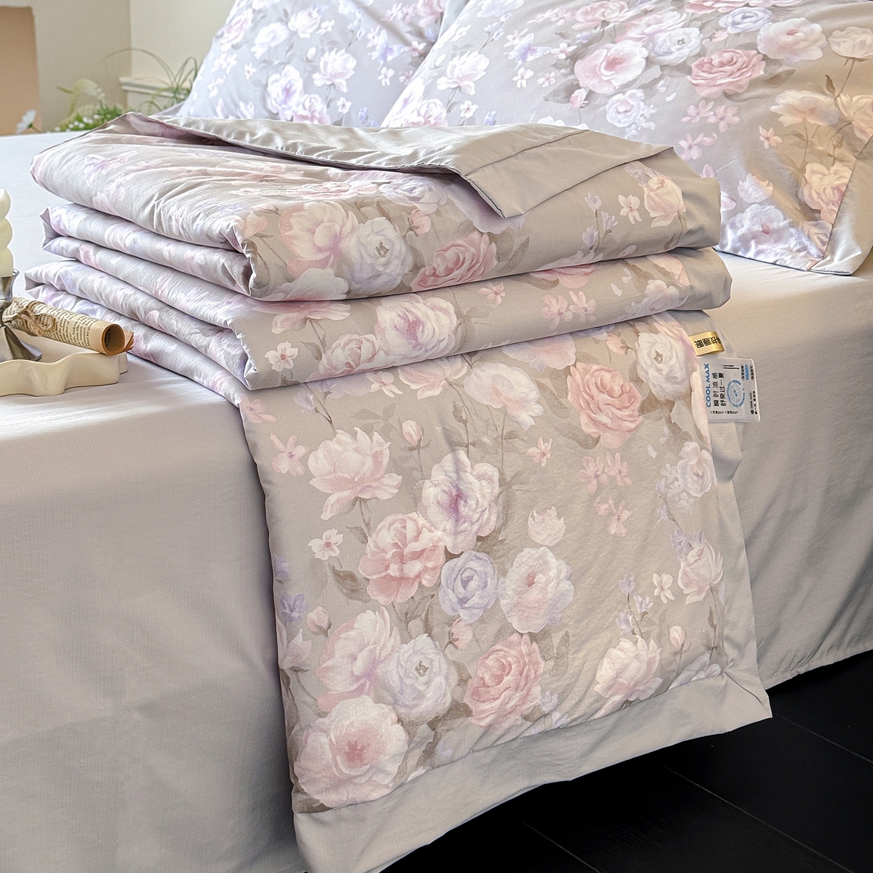 91家纺网 家纺一手货源 找家纺 （总）迷尚家居 2026新款冰丝柔夏被四件套