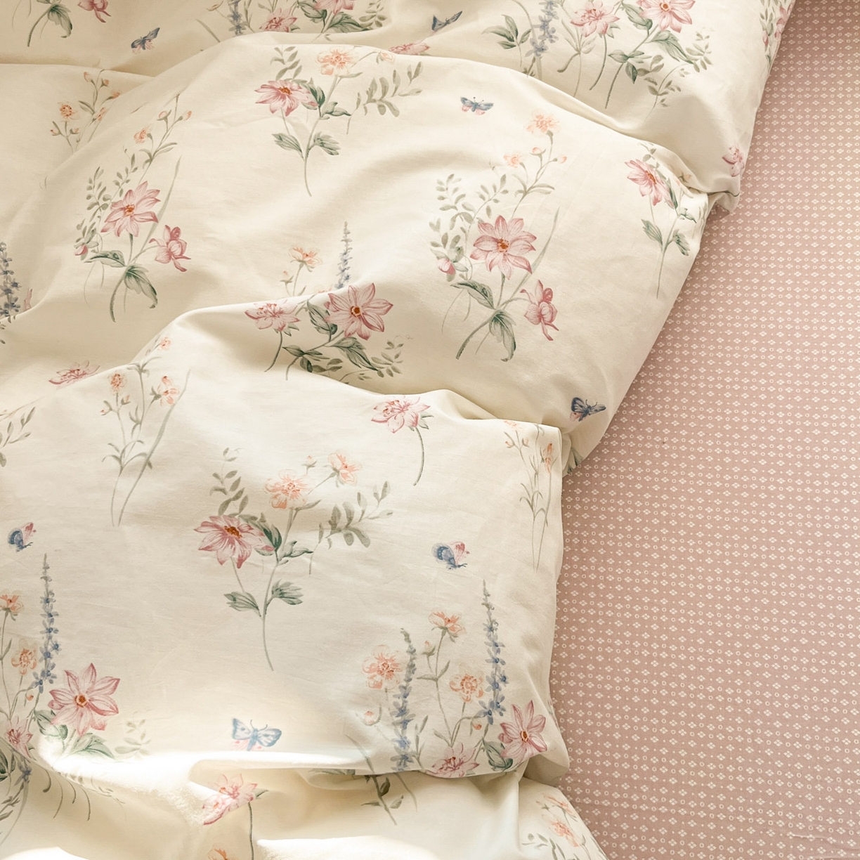 91家纺网 家纺一手货源 找家纺 柠馨 2026新款13372全棉纯棉印花四件套-薇丽 薇丽-妖娆