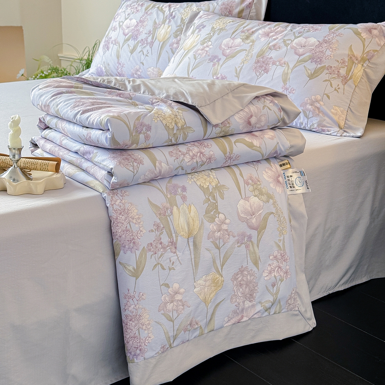 91家纺网 家纺一手货源 找家纺 （总）迷尚家居 2026新款冰丝柔夏被四件套