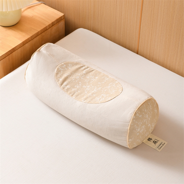 91家纺网 家纺一手货源 找家纺 （总）仁宇枕业 2026新款新品棉麻古朴元宝系列荞麦枕头枕芯