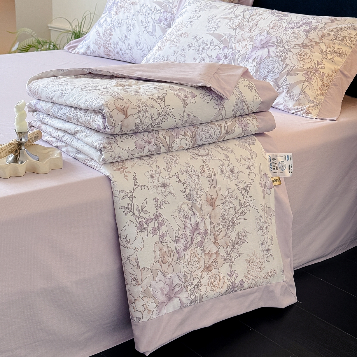 迷尚家居 2026新款冰丝柔夏被四件套 盛夏