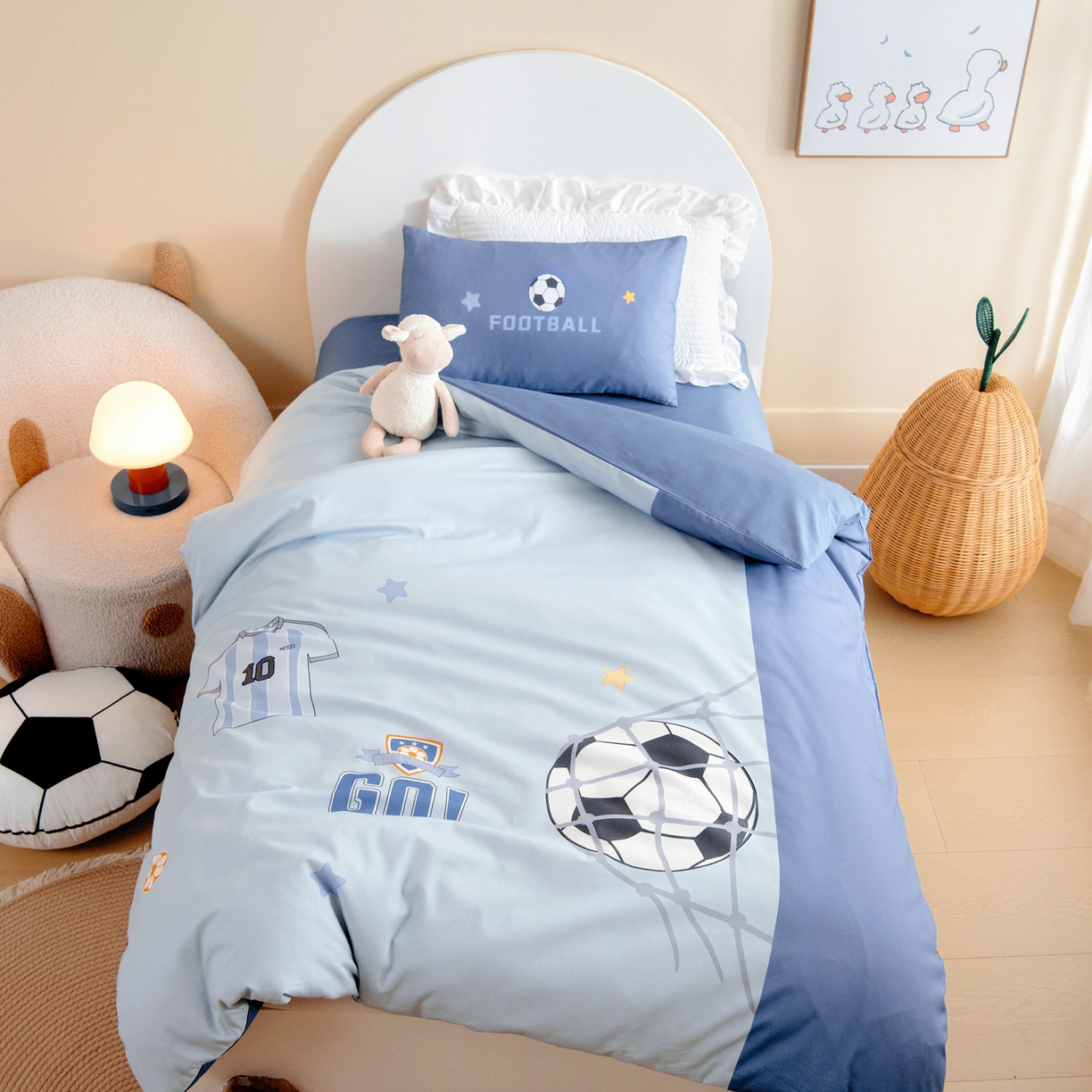 91家纺网 家纺一手货源 找家纺 （总）绒梦里 2026新款A类全棉纯棉卡通大版幼儿园三件套（另垫套有60*150cm/70*150cm/80*150cm/88*168cm/80*180cm）特殊垫套尺寸的价格咨询客服微信哦！