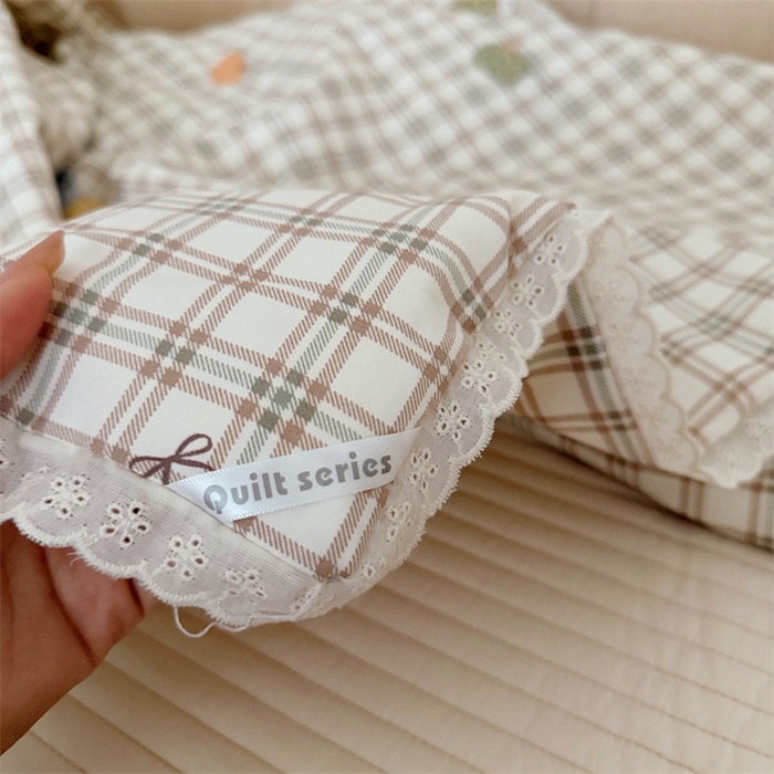 91家纺网 家纺一手货源 找家纺 心卓婴童馆 2026春夏新款云感棉四季被大豆被被子被芯 彩色南瓜