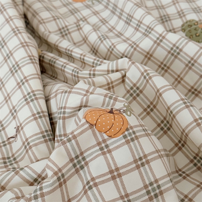 91家纺网 家纺一手货源 找家纺 心卓婴童馆 2026春夏新款云感棉四季被大豆被被子被芯 彩色南瓜