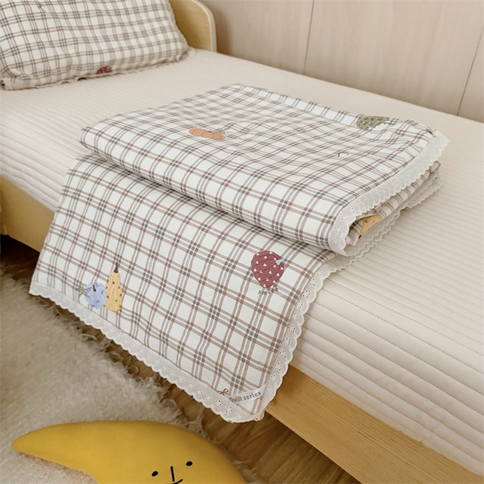 91家纺网 家纺一手货源 找家纺 心卓婴童馆 2026春夏新款云感棉四季被大豆被被子被芯 彩色南瓜