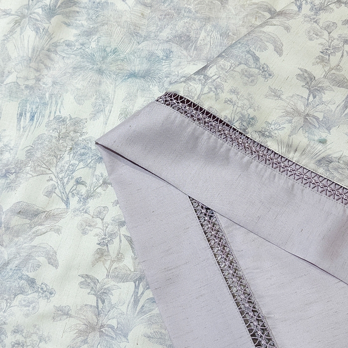 91家纺网 家纺一手货源 找家纺 欧夏家纺 2026莱赛尔天丝麻数码印花镂空夏被空调被夏凉被 锦尚