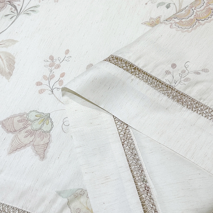 91家纺网 家纺一手货源 找家纺 欧夏家纺 2026莱赛尔天丝麻数码印花镂空夏被空调被夏凉被 寐锦