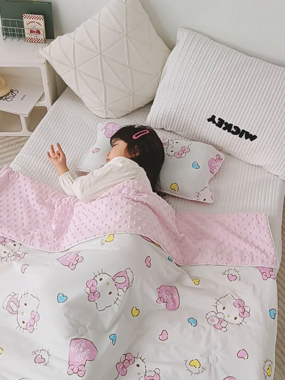 91家纺网 家纺一手货源 找家纺 （总）心卓婴童馆 2026新款三丽鸥凉感丝冰豆豆被被子被芯-儿童图
