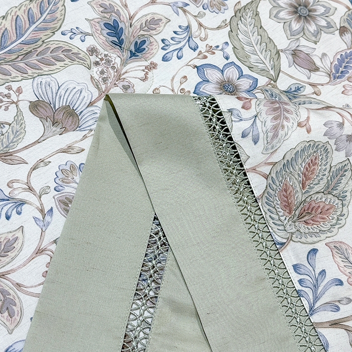 91家纺网 家纺一手货源 找家纺 欧夏家纺 2026莱赛尔天丝麻数码印花镂空夏被空调被夏凉被 帕蒂