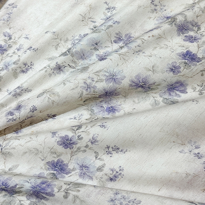 91家纺网 家纺一手货源 找家纺 欧夏家纺 2026莱赛尔天丝麻数码印花镂空夏被空调被夏凉被 云裳