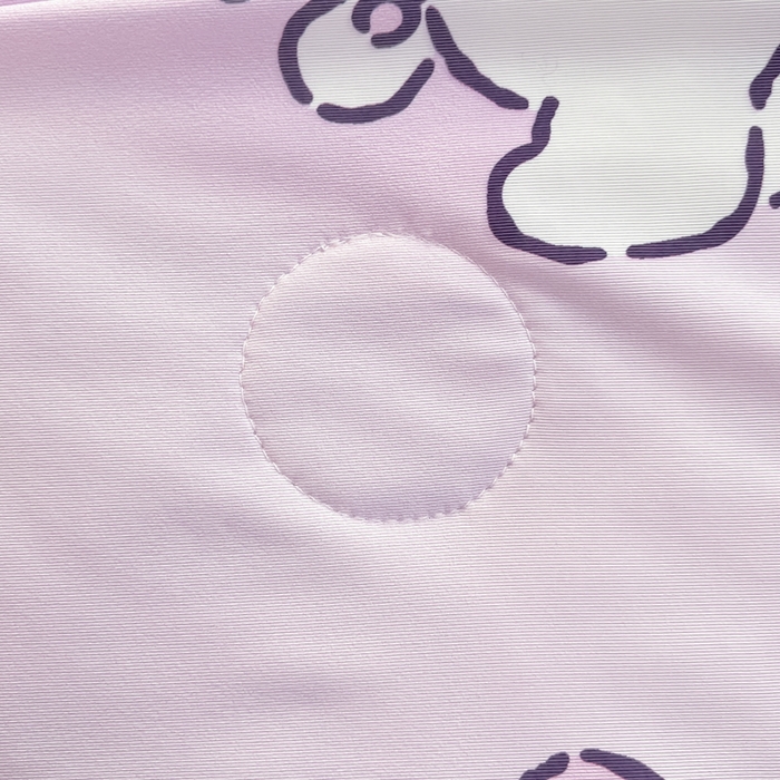 91家纺网 家纺一手货源 找家纺 心卓婴童馆 2026新款三丽鸥凉感丝冰豆豆被被子被芯-成人图 爱心库洛米