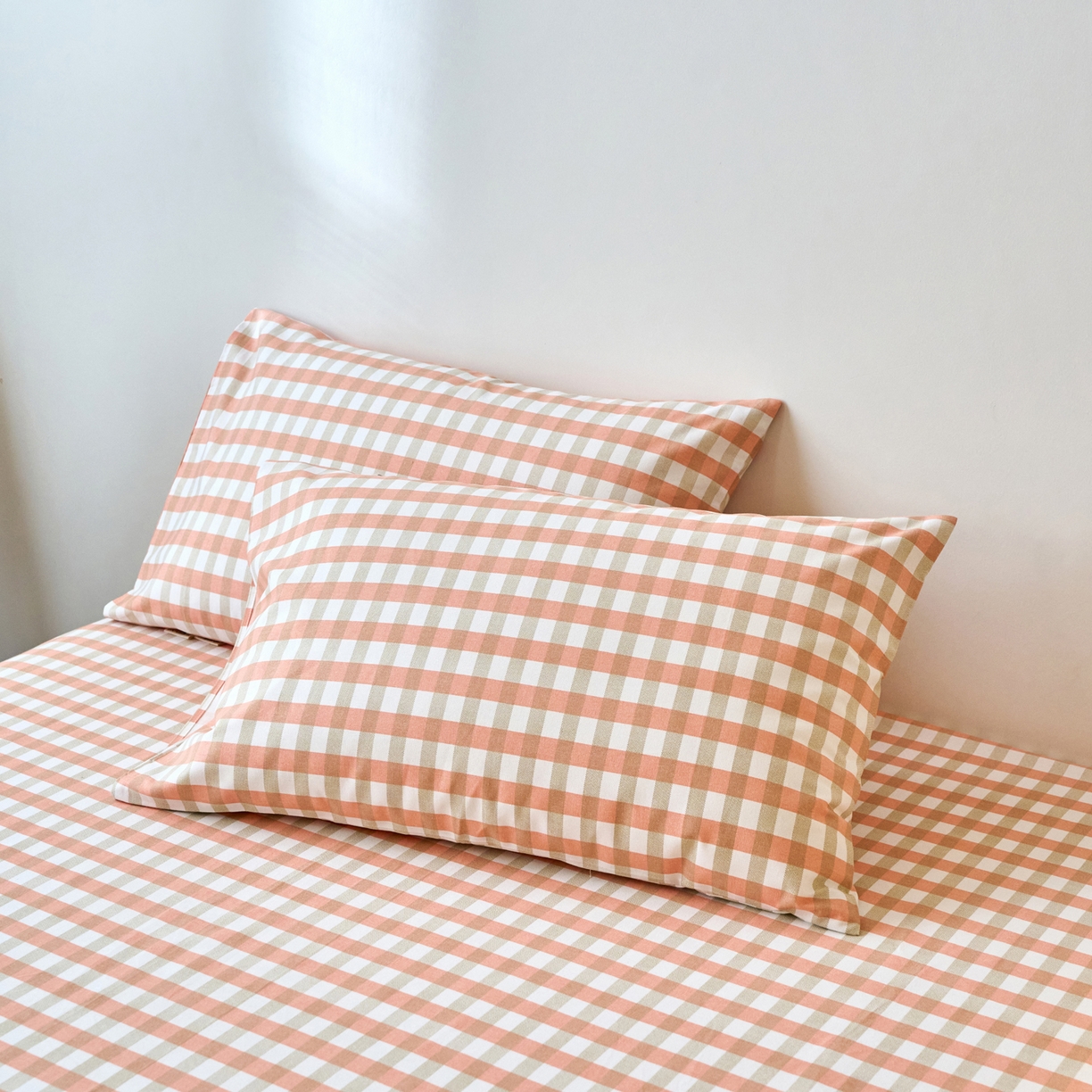 91家纺网 家纺一手货源 找家纺 （总）春皖家纺 2026春夏新品简约款老粗布系列枕套单品单枕套 枕套单件