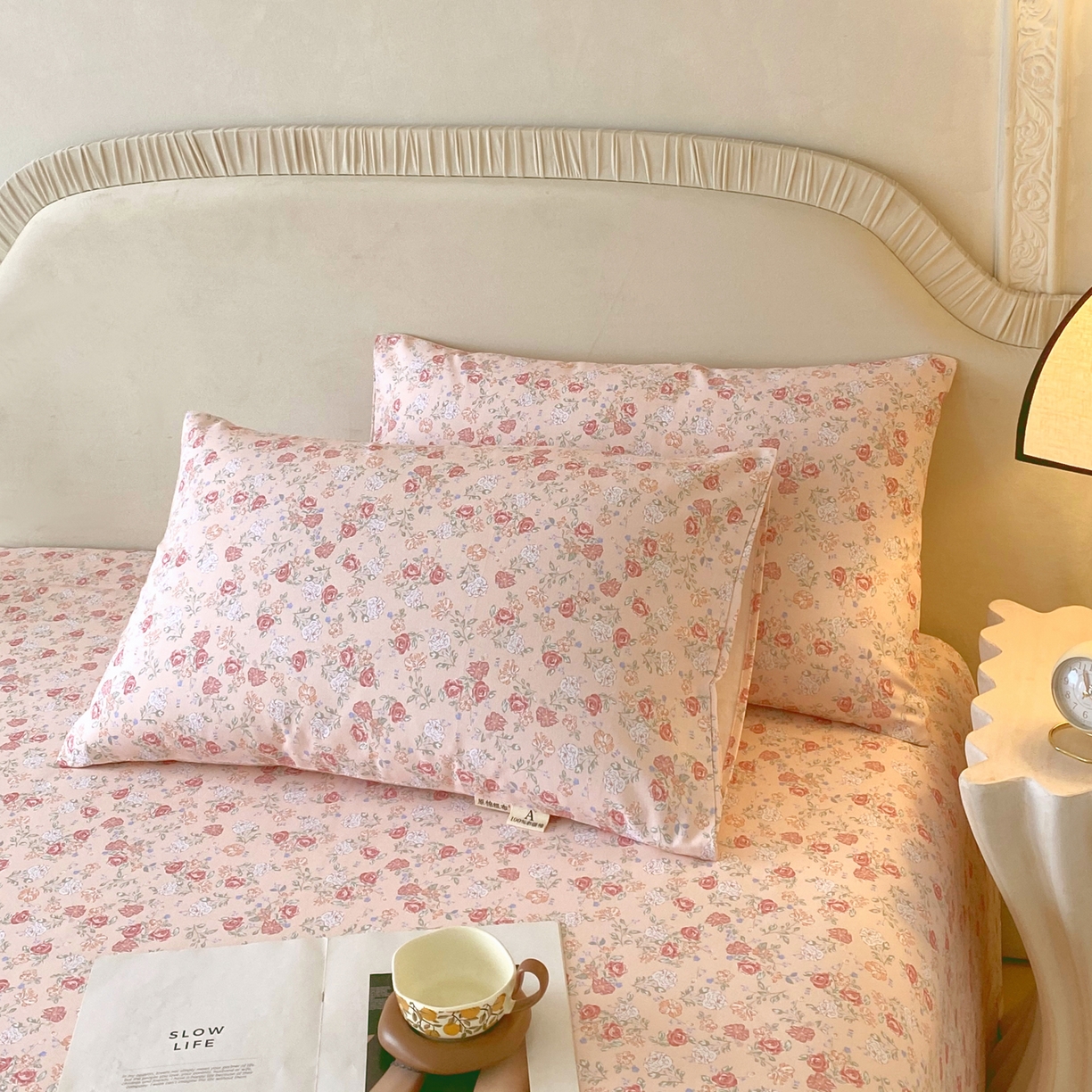 91家纺网 家纺一手货源 找家纺 （总）春皖家纺 2026春夏新品简约款老粗布系列枕套单品单枕套 枕套单件