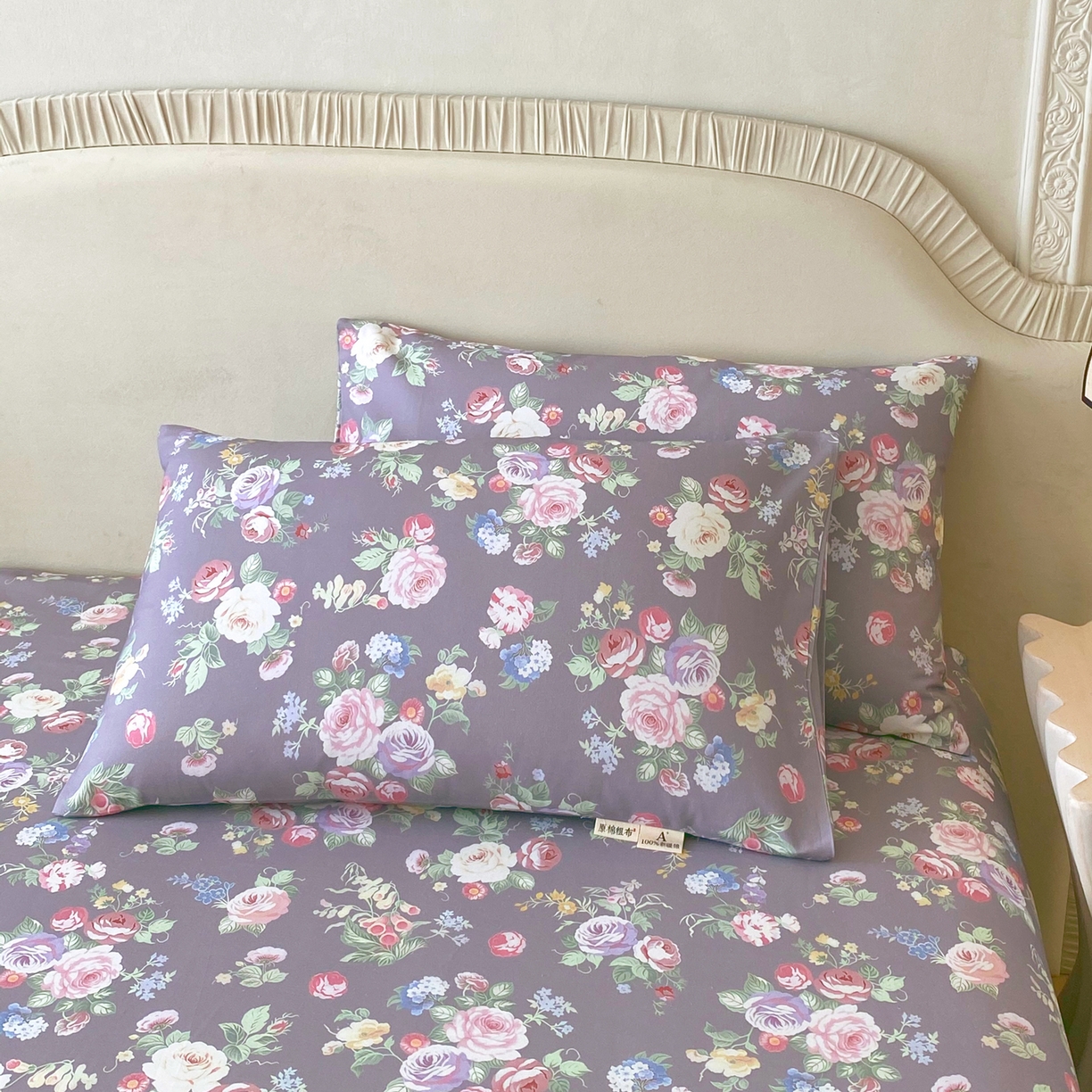 91家纺网 家纺一手货源 找家纺 （总）春皖家纺 2026春夏新品简约款老粗布系列枕套单品单枕套 枕套单件