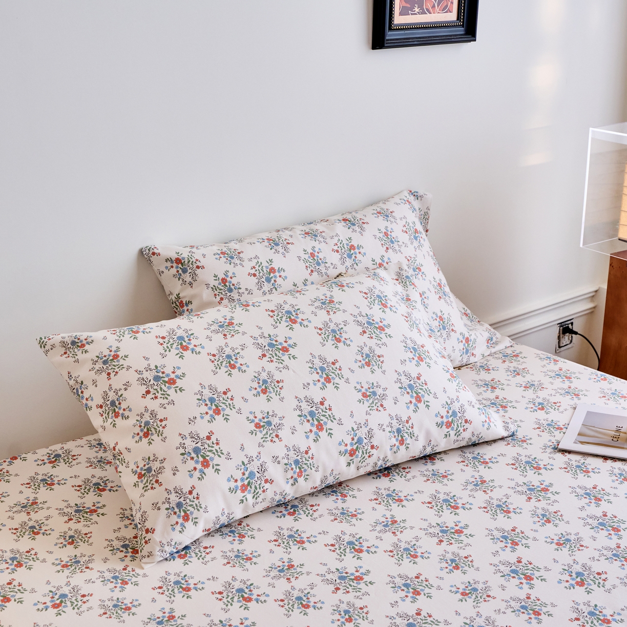 91家纺网 家纺一手货源 找家纺 （总）春皖家纺 2026春夏新品简约款老粗布系列枕套单品单枕套 枕套单件