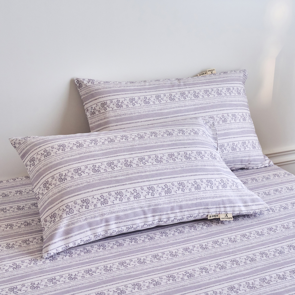 91家纺网 家纺一手货源 找家纺 （总）春皖家纺 2026春夏新品简约款老粗布系列枕套单品单枕套 枕套单件