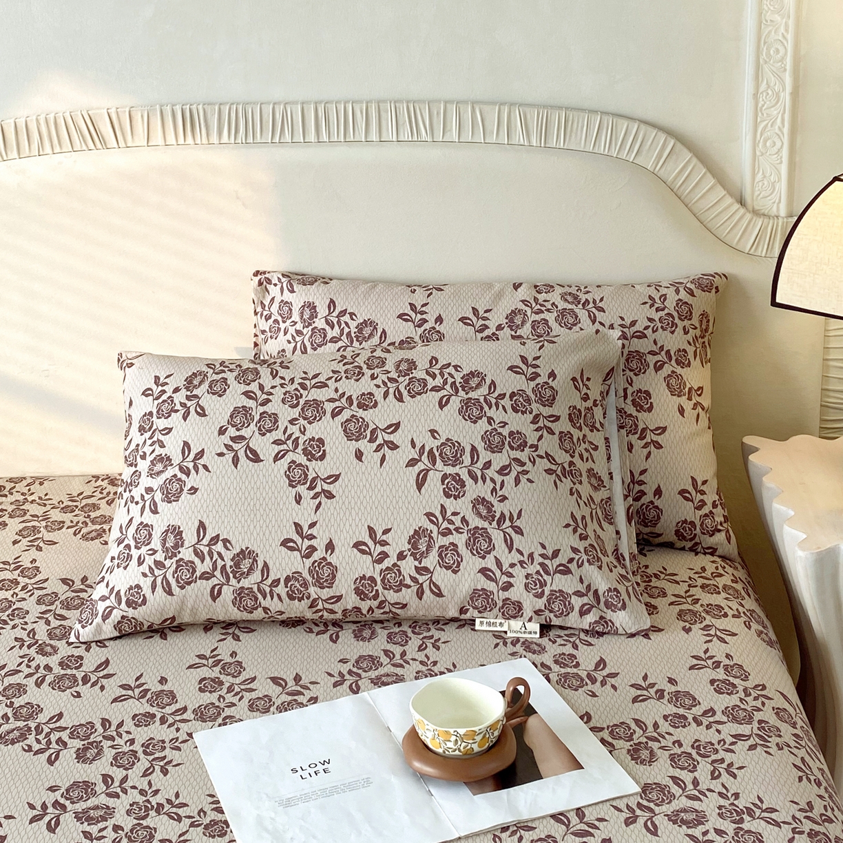 91家纺网 家纺一手货源 找家纺 （总）春皖家纺 2026春夏新品简约款老粗布系列枕套单品单枕套 枕套单件