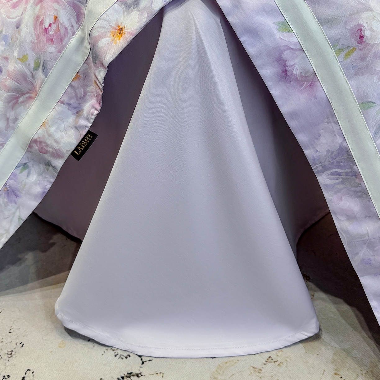 91家纺网 家纺一手货源 找家纺 欣宜家纺 2026新款50x50s纯棉全棉埃及长绒棉刺绣绣花床上四件套【含高端礼盒】-绽缦 绽缦-梦幻紫