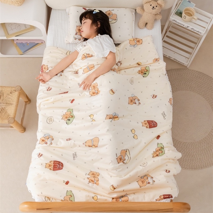 91家纺网 家纺一手货源 找家纺 2026新款A类针织棉被芯夏凉被春秋被冬被儿童学生成人冬被加厚被子大豆被四季款—儿童图 卡皮巴拉