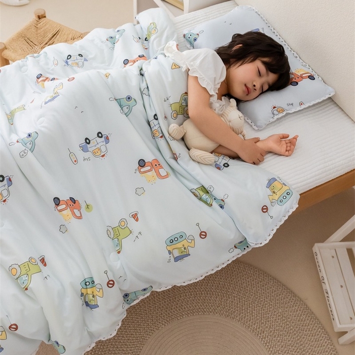 2026新款A类针织棉被芯夏凉被春秋被冬被儿童学生成人冬被加厚被子大豆被四季款—儿童图 汽车总动员