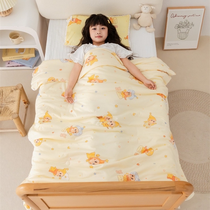 91家纺网 家纺一手货源 找家纺 2026新款A类针织棉被芯夏凉被春秋被冬被儿童学生成人冬被加厚被子大豆被四季款—儿童图 星星宝宝