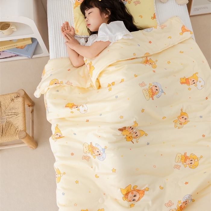 91家纺网 家纺一手货源 找家纺 2026新款A类针织棉被芯夏凉被春秋被冬被儿童学生成人冬被加厚被子大豆被四季款—儿童图 星星宝宝