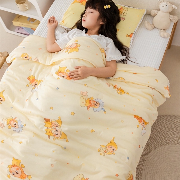 91家纺网 家纺一手货源 找家纺 2026新款A类针织棉被芯夏凉被春秋被冬被儿童学生成人冬被加厚被子大豆被四季款—儿童图 星星宝宝