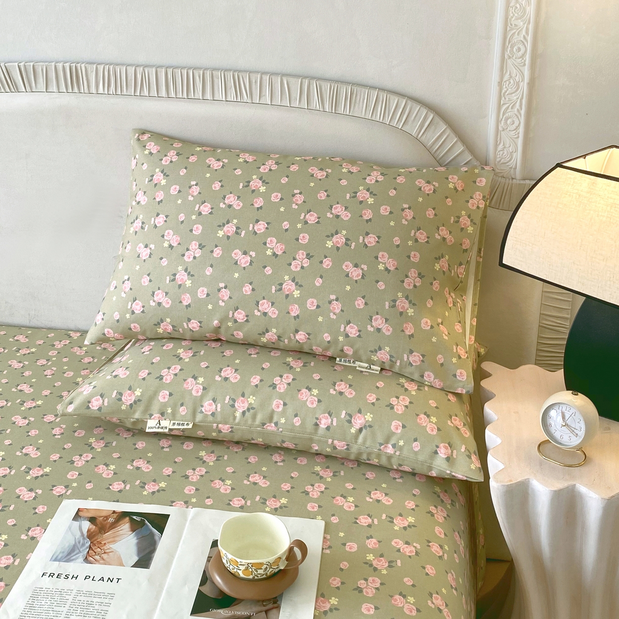 91家纺网 家纺一手货源 找家纺 春皖家纺 2026春夏新品简约款老粗布系列床单单品床单床单单件 书宛